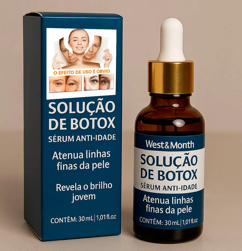 Sérum BOTOX Anti idade - Reduz Rugas, Manchas do rosto