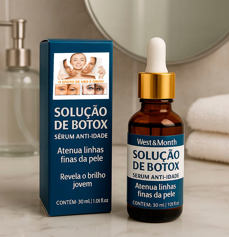 Sérum BOTOX Anti idade - Reduz Rugas, Manchas do rosto