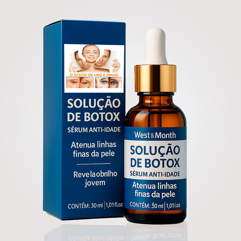 Sérum BOTOX Anti idade - Reduz Rugas, Manchas do rosto