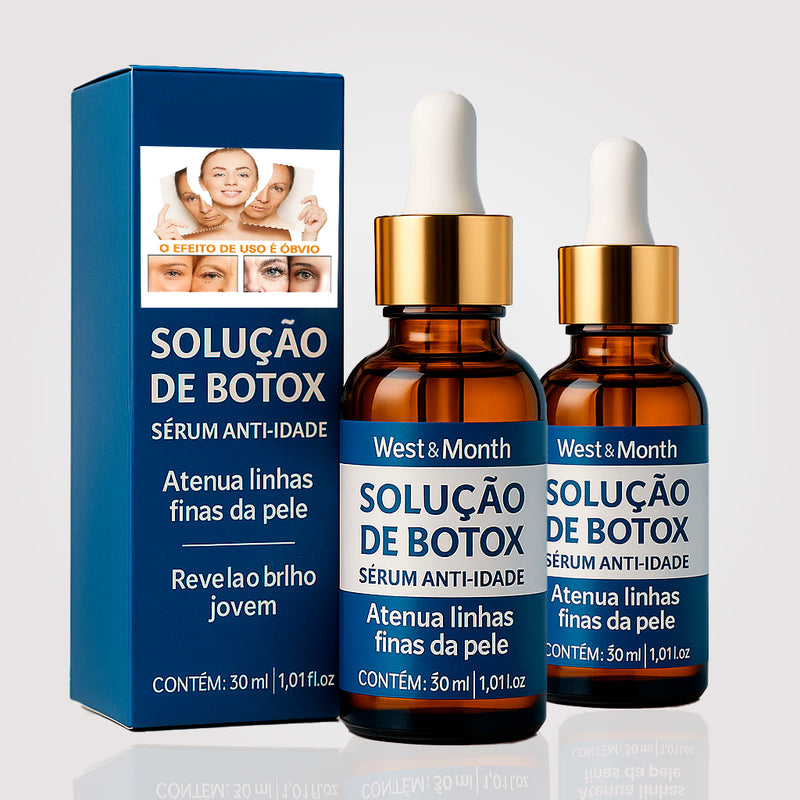 Sérum BOTOX Anti idade - Reduz Rugas, Manchas do rosto